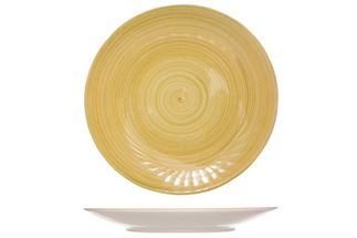 Cosy &amp; Trendy Plate Turbolino Yellow Ø27 cm