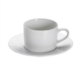 Maxwell &amp; Williams Coffee Cup with Saucer White Basics 225 ml