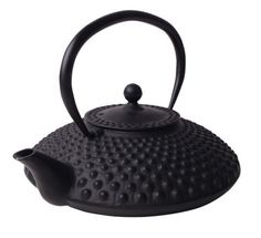 Cookinglife Teapot Sakura Tea Cast Iron Black 1 Liter