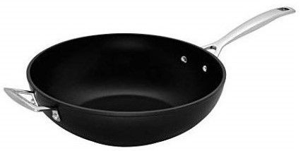 Wok with standard non-stick coating