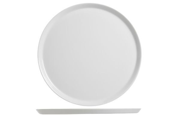 White Pizza Plates