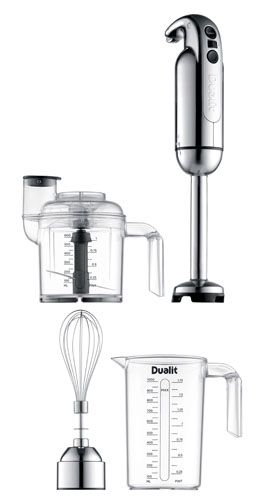 Dualit Hand Blender - 3-Piece - Silver - D88930 | Buy now at Cookinglife