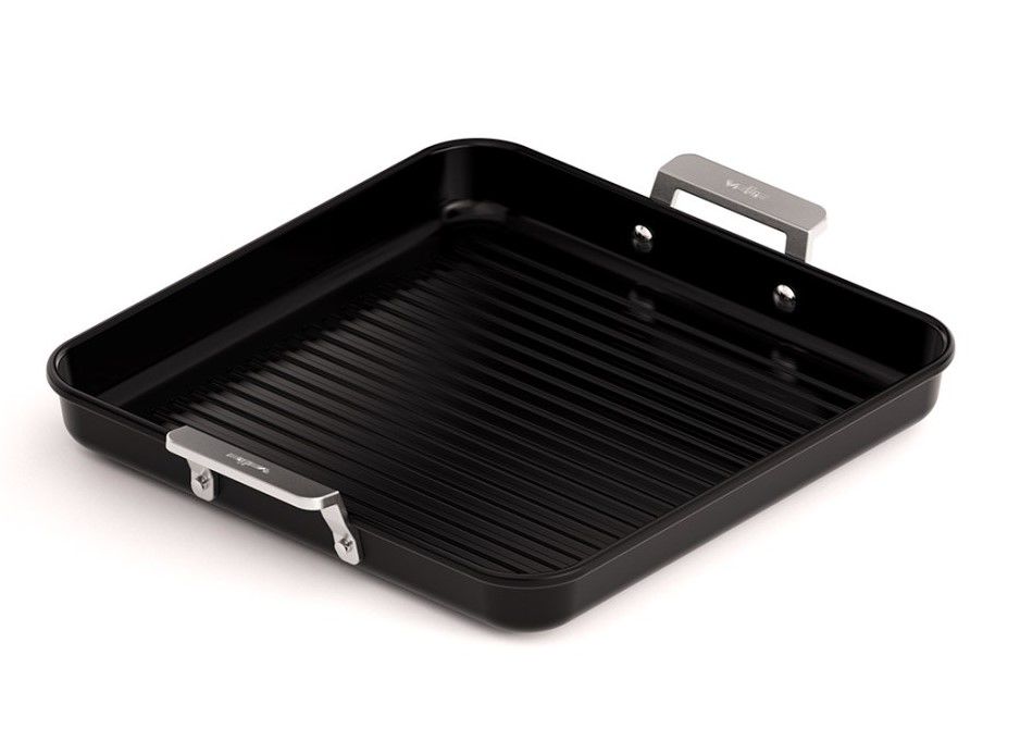 Cast aluminum non-stick griddle pan made in Spain [Valira]