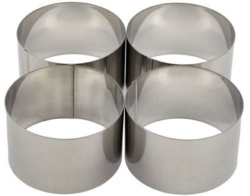Buy Oleex English Muffin Ring Set! 6 Muffin Rings with Dough Sc!  Multipurpose Stainless Steel Ring Set. Circle Egg Ring, Cooking Rings,  Pancake, Crumpet Rings, Brioche Molds, Tart Ring. Online at desertcartINDIA