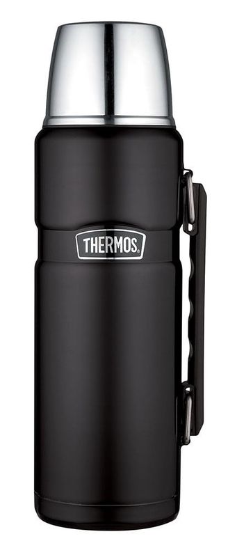 Thermos Thermos Flask King Black Matte 1.2 Liter